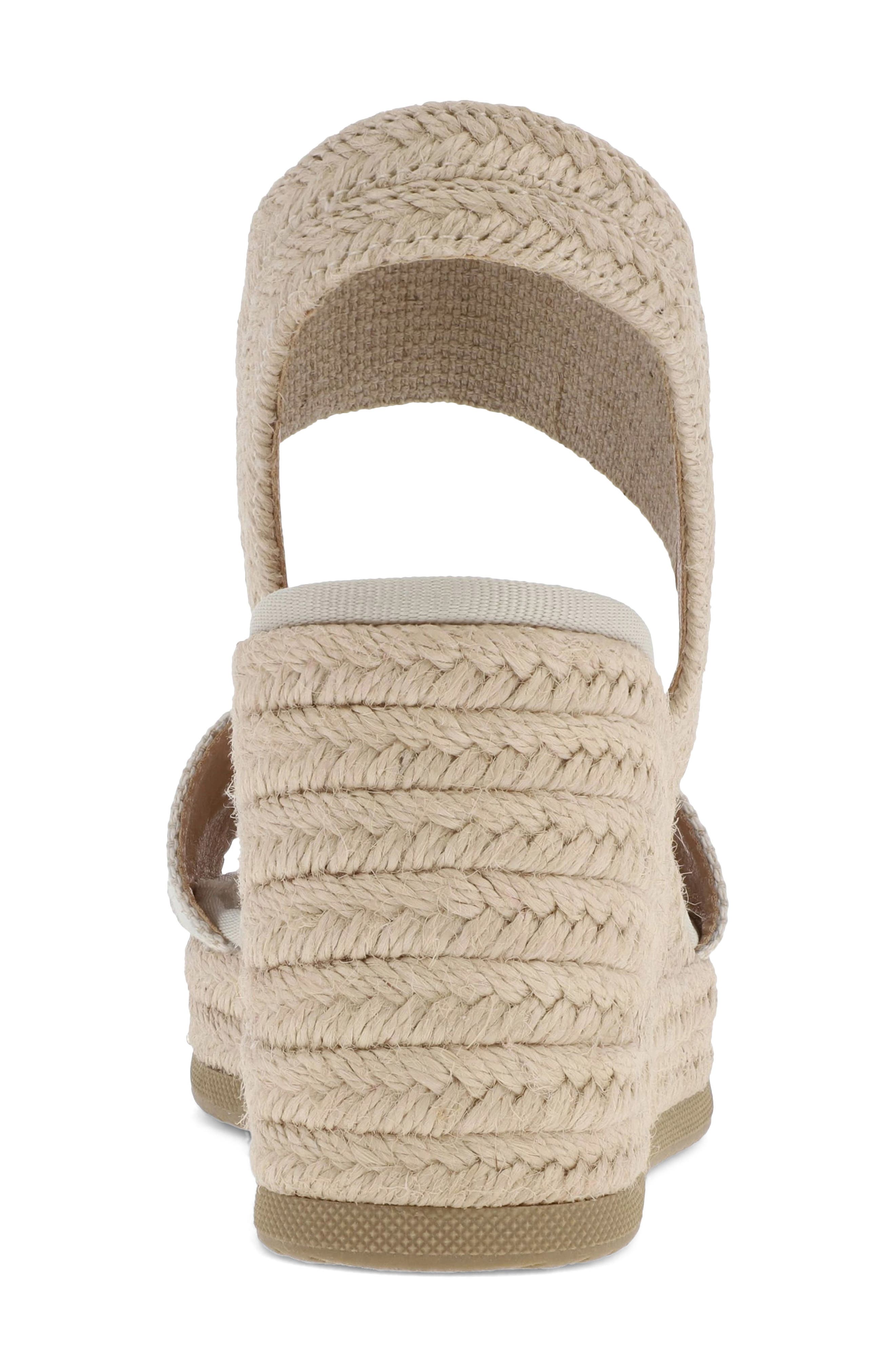 MIA Barossa Wedge Sandal, Alternate, color, Natural