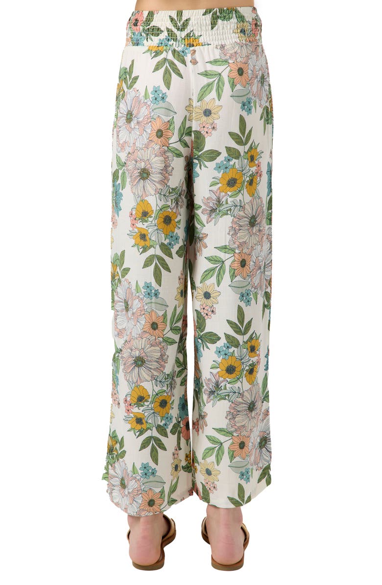 O
Neill Kids
 Torrie Floral Smocked Waist Pants, Alternate, color, 