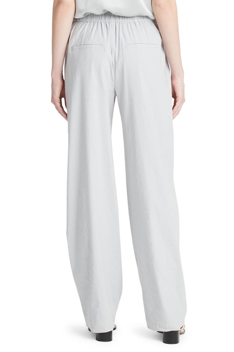 Linen Blend Trousers, Alternate, color, LUNAR DUST