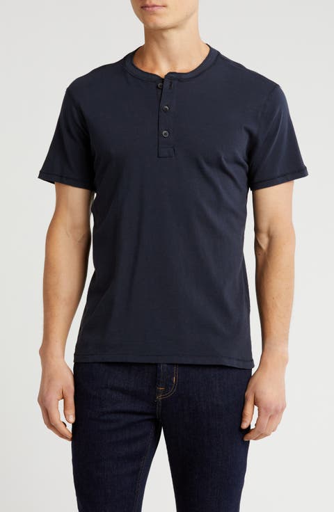 Classic Cotton Slub Jersey Henley