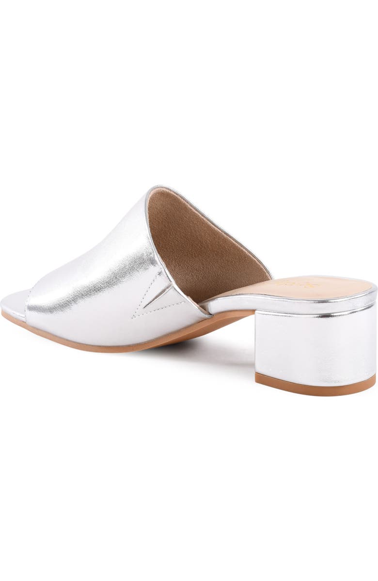 Seychelles Pepper Slide Sandal, Alternate, color, Silver