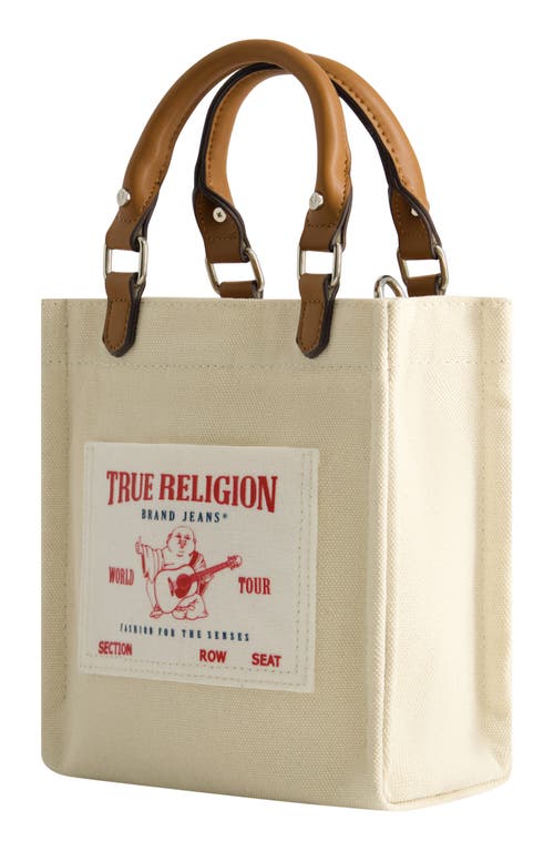 TRUE RELIGION TRUE RELIGION MINI DENIM TOTE BAG 