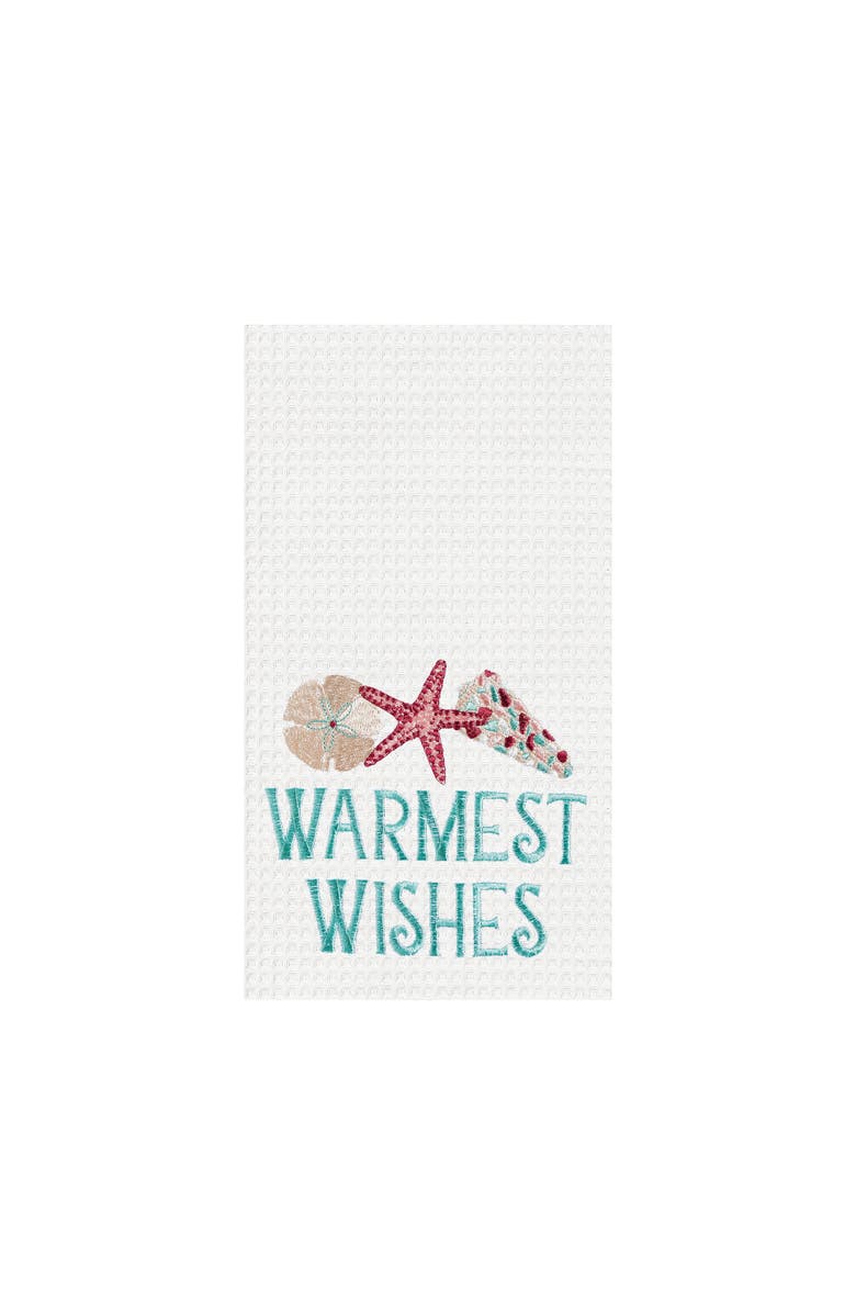 C&F Home Warmest Wishes Towel, Main, color, Blue