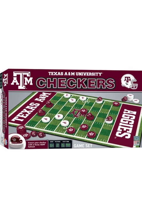 Texas A&M Aggies Checkers Board Game