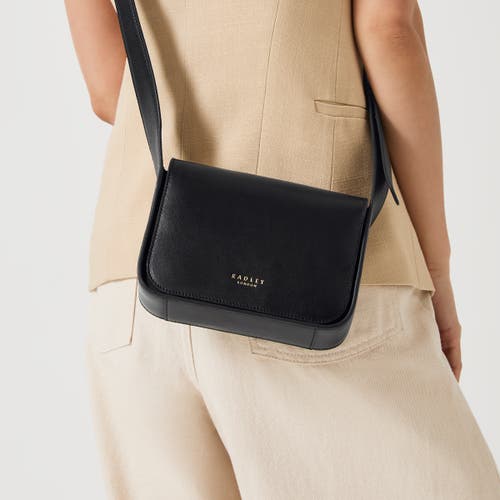 Radley London Westwell Lane Small Flapover Crossbody Bag In Black