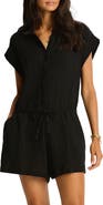 Sea Level Sunset Cover-Up Romper