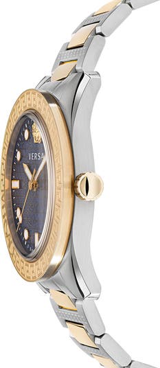 Greca Dome Bracelet Watch, 42mm