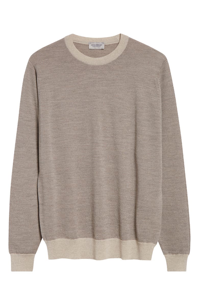 John Smedley Singular Merino Wool Crewneck Sweater, Alternate, color,