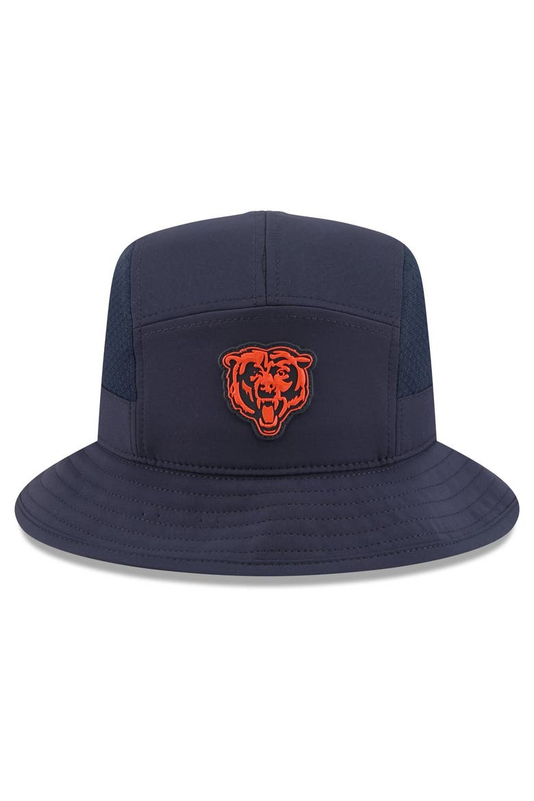 Men's New Era Navy Chicago Bears 2026 Sideline Bucket Hat, Alternate, color, Navy