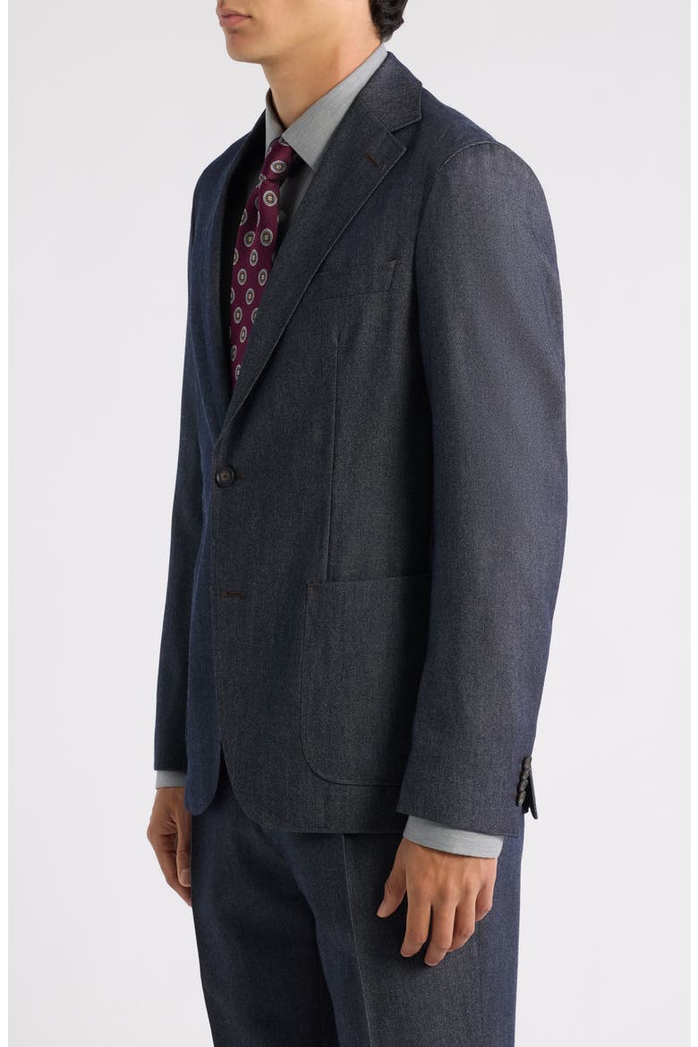 Hanry Slim Fit Virgin Wool Sport Coat, Alternate, color, DARK BLUE