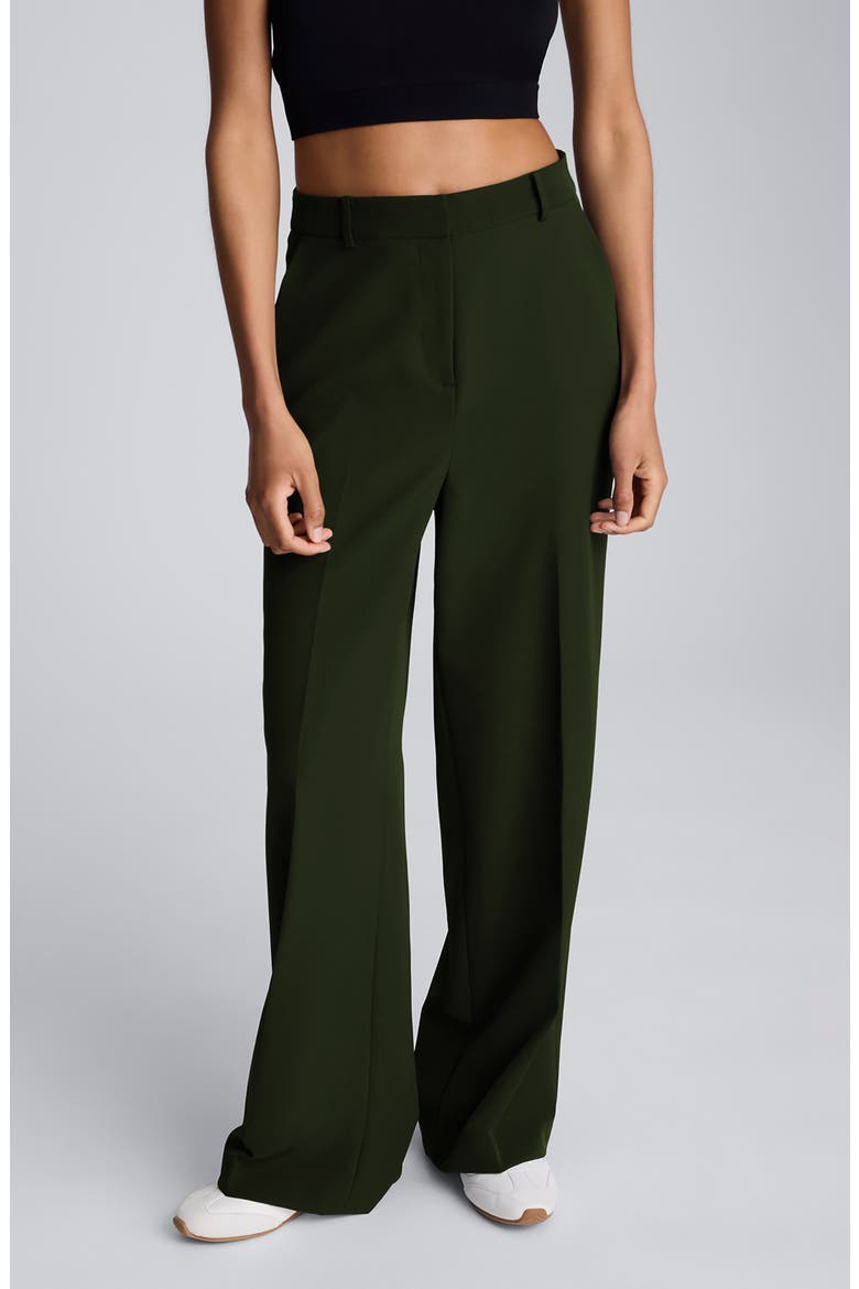 High Waist Wide Leg Pants, Main, color, SABLE BROWN