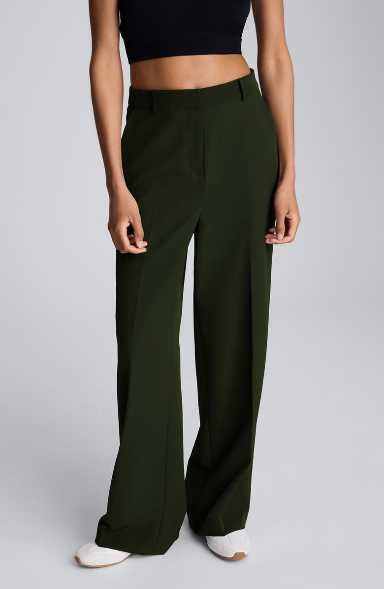 Kenneth Cole High Waist Wide Leg Pants, Main, color,