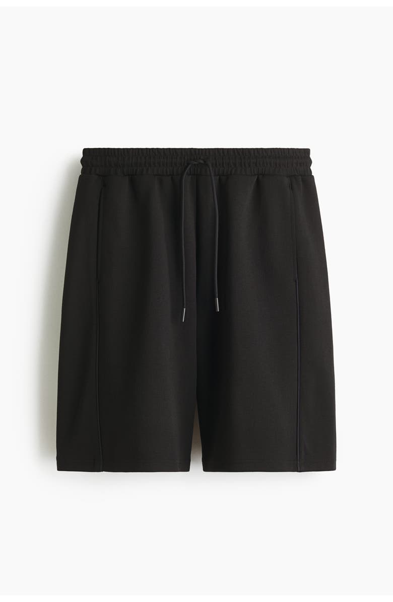 H&M Loose-fit sports shorts with drymove, Alternate, color, Black