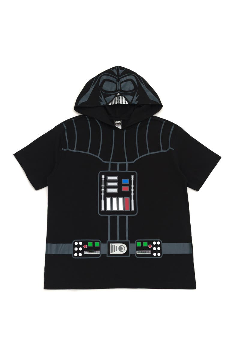 Star Wars Adult Men or Women Cosplay Hooded Tee, Alternate, color, Black Darth Vader