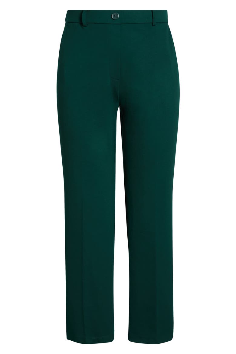 Pull-On Trouser Pants, Alternate, color, EVERGREEN