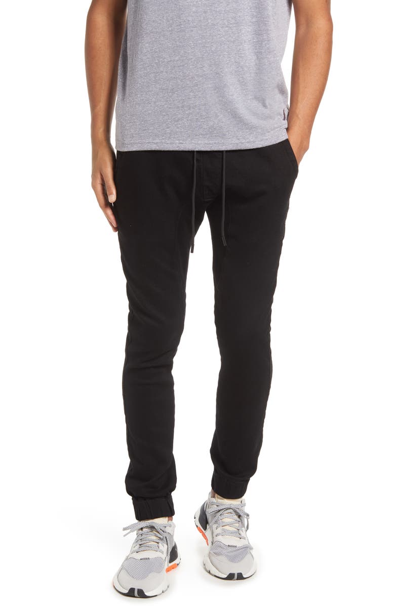 KUWALLA Stretch Cotton Blend Denim Joggers, Main, color, 