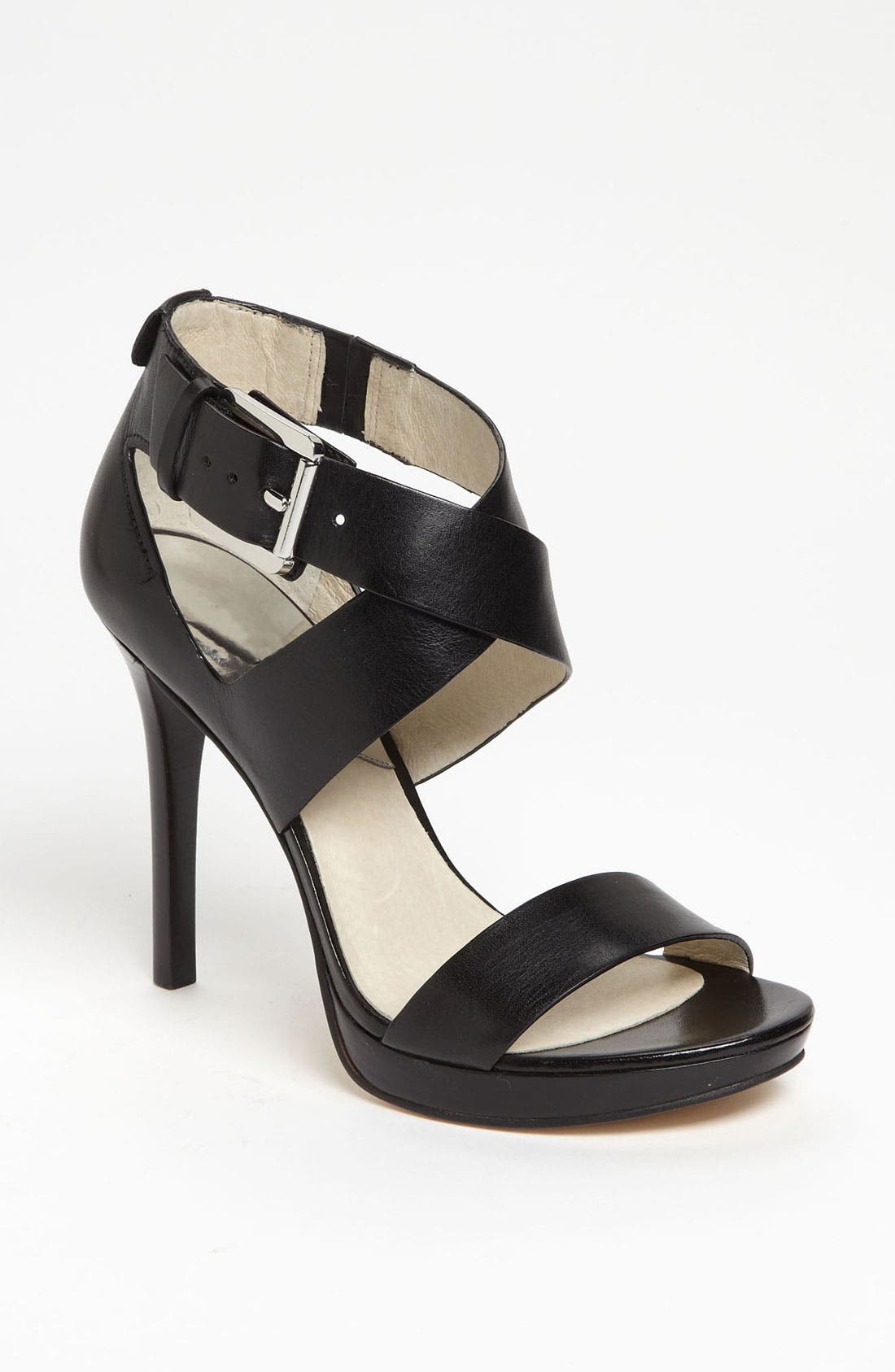 'Josephine' Sandal, Main, color, BLACK