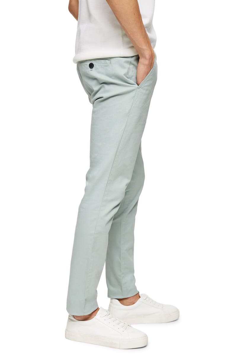 Topman Stretch Skinny Fit Chinos, Alternate, color, 