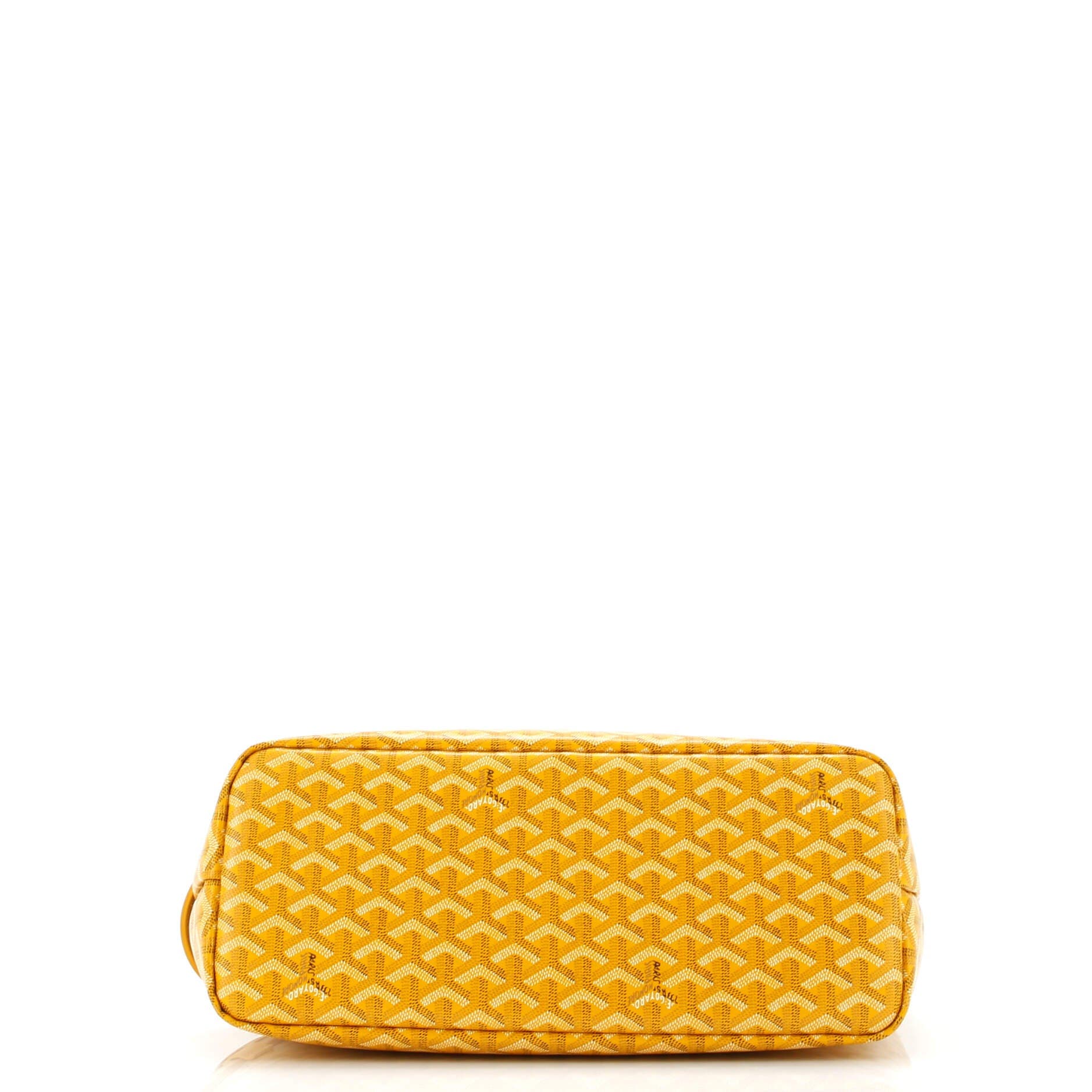 Pre-Owned Goyard Chien Gris Pet Carrier Tote Coated Canvas, Alternate, color, 