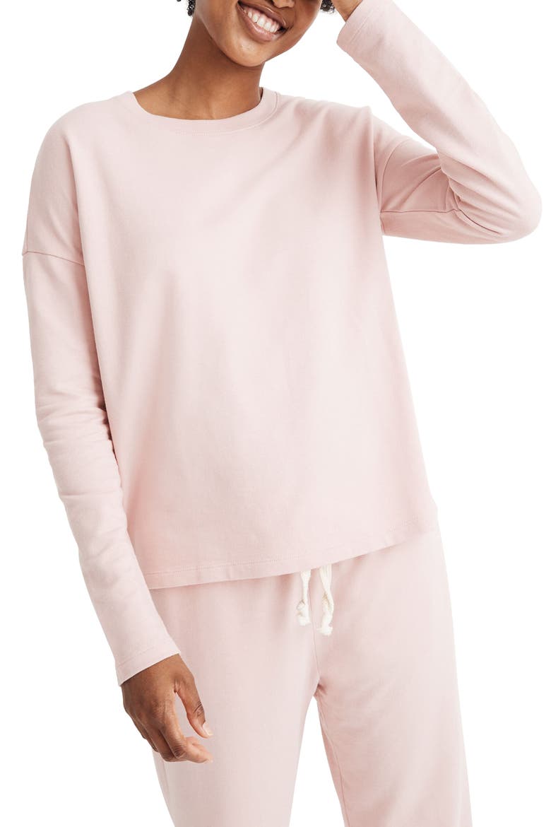 Pajama Sweatshirt, Main, color, PRIMROSE RINK