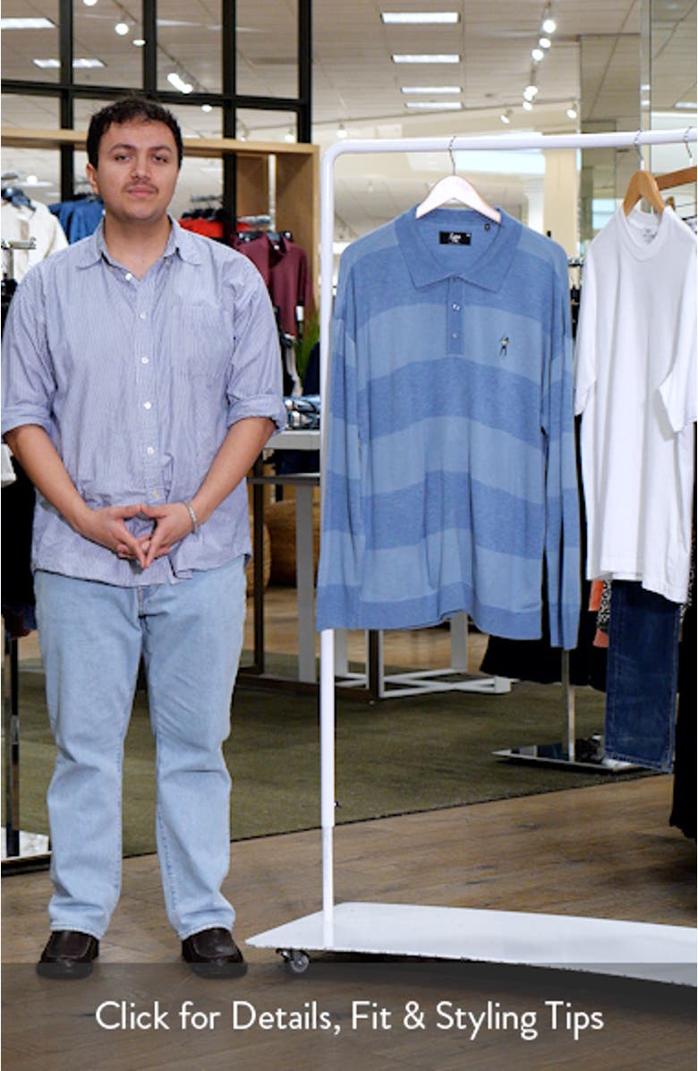 Stripe Polo Sweater, sales video thumbnail