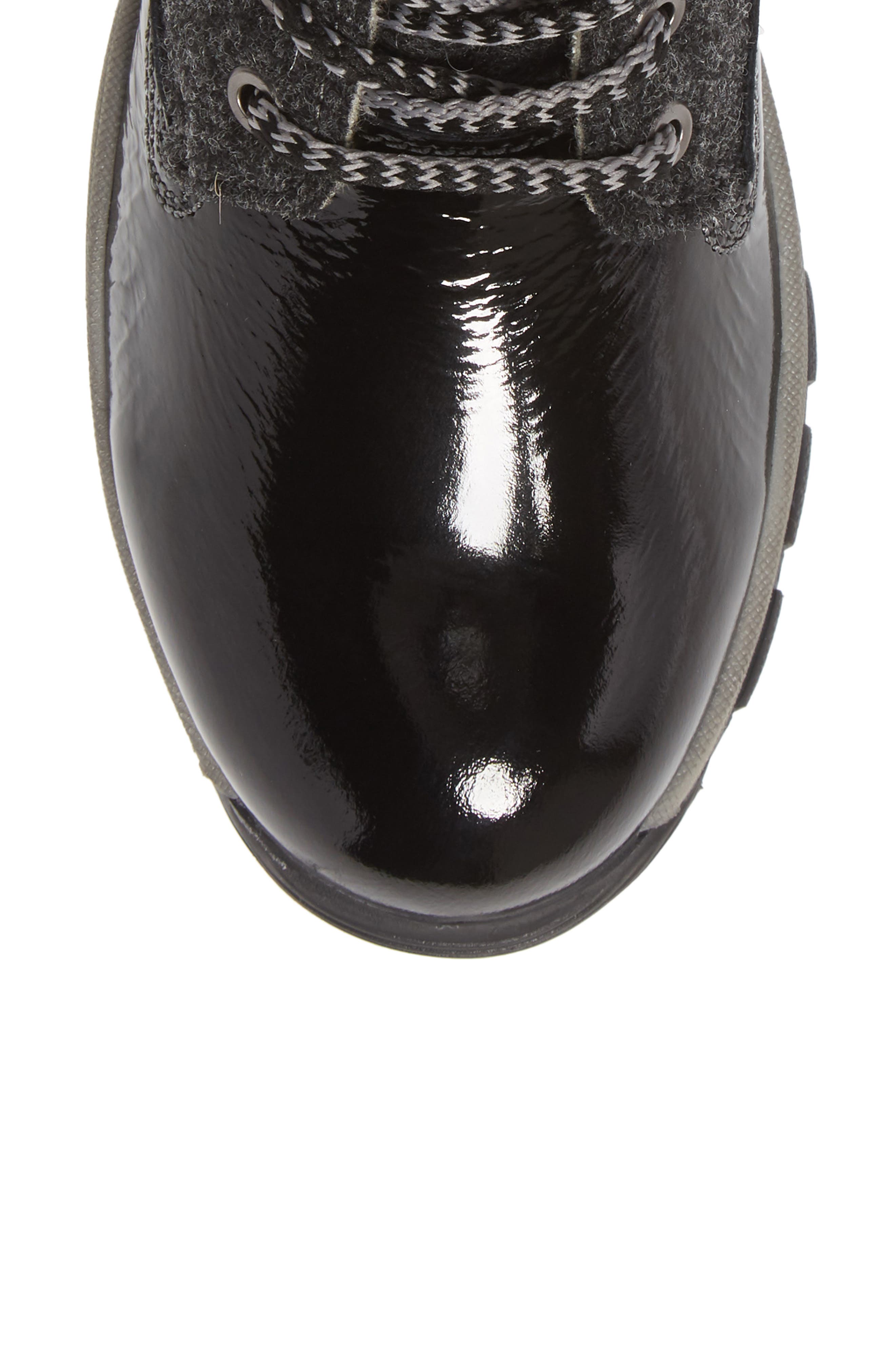 Bos. & Co. Gift Lace Up Wool & Leather Boot, Alternate, color, 