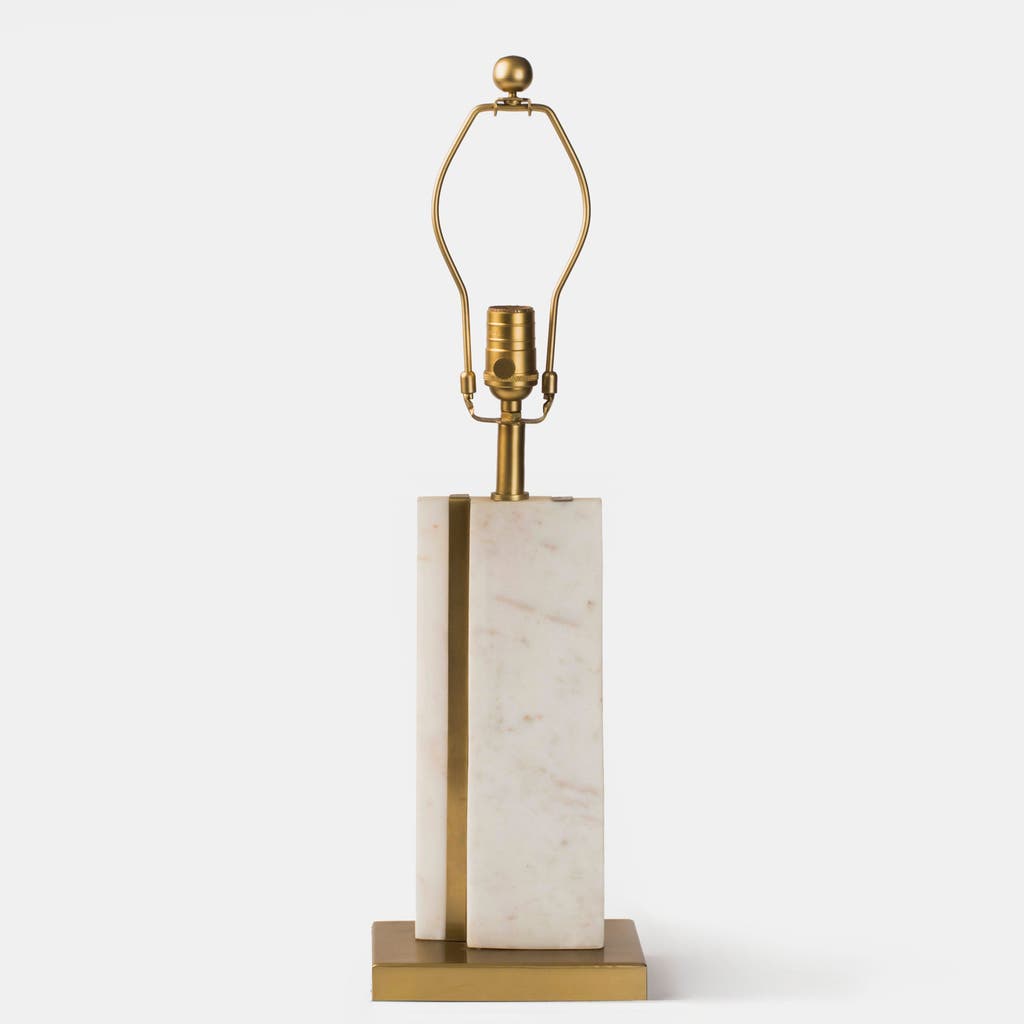 Mela Artisans Sculpta Marble Lamp Stand