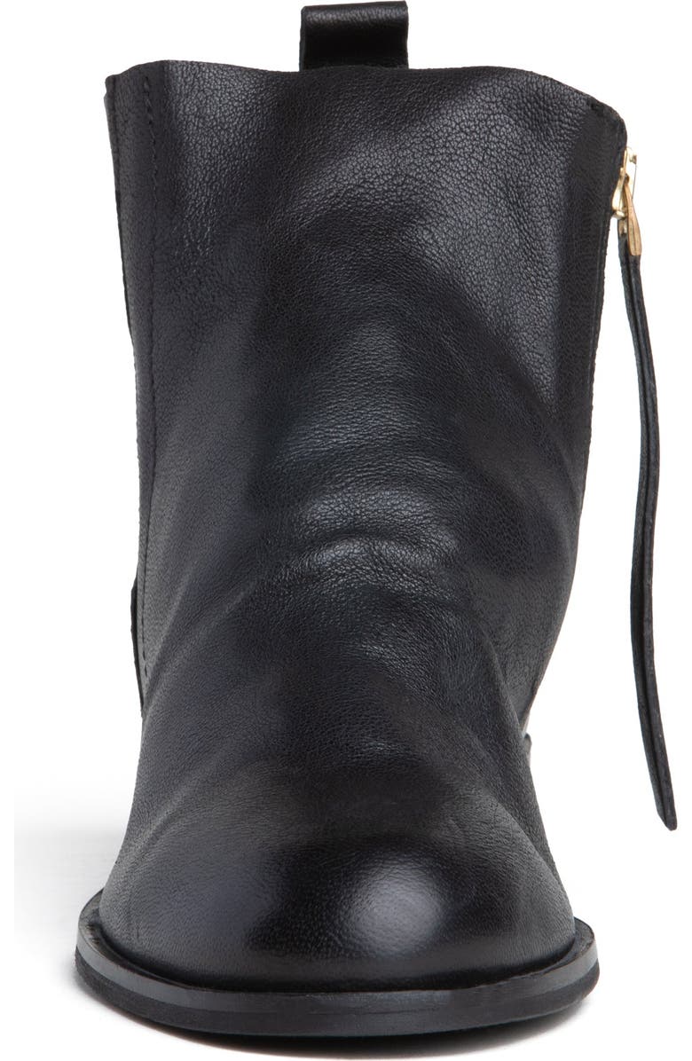 BEAUTIISOLES Renata Leather Bootie, Alternate, color, Black