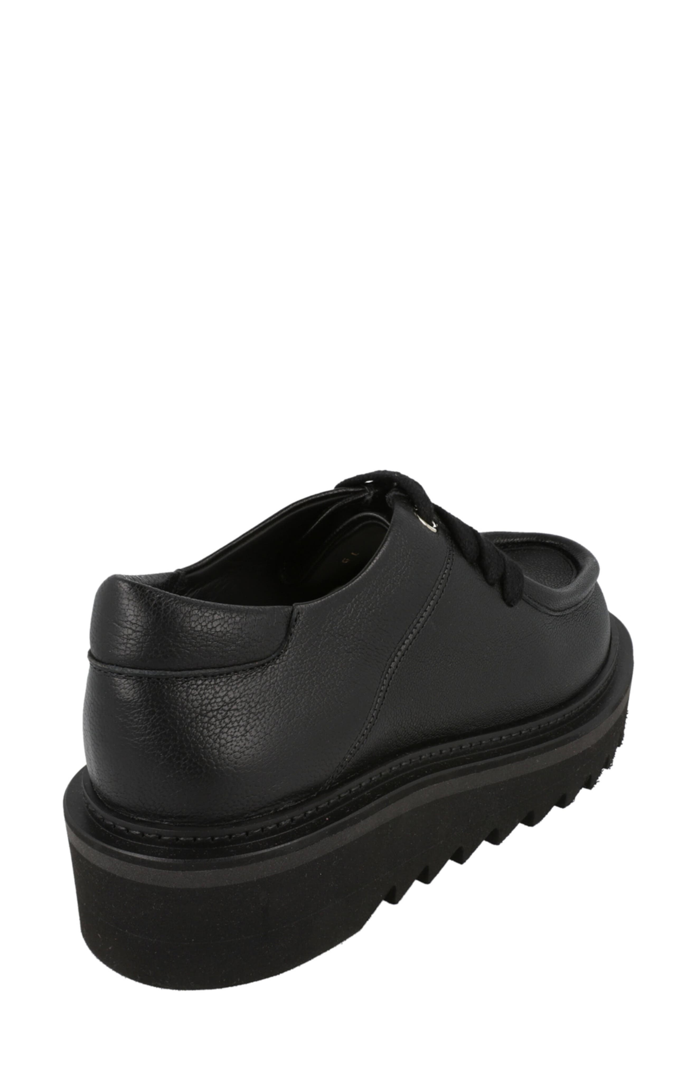 FERRAGAMO Euripilo Moc Toe Leather Loafer, Alternate, color, Black