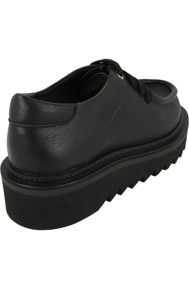 FERRAGAMO Euripilo Moc Toe Leather Loafer, Alternate, color, Black