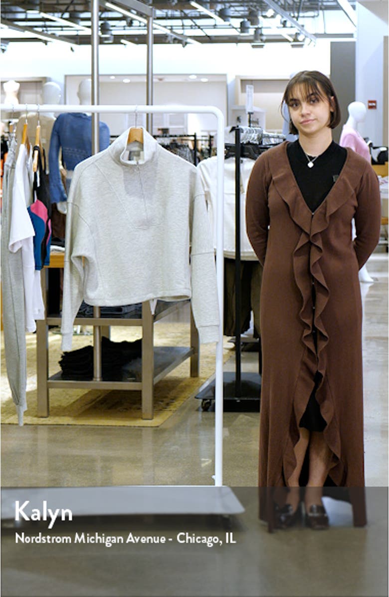 Sand Wash Half Zip Sweatshirt, sales video thumbnail