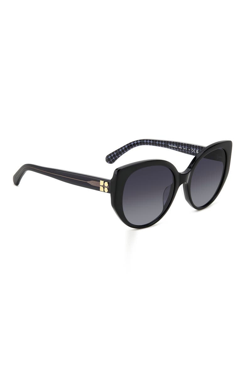 seraphina 55mm gradient round sunglasses, Alternate, color, 0807-9O