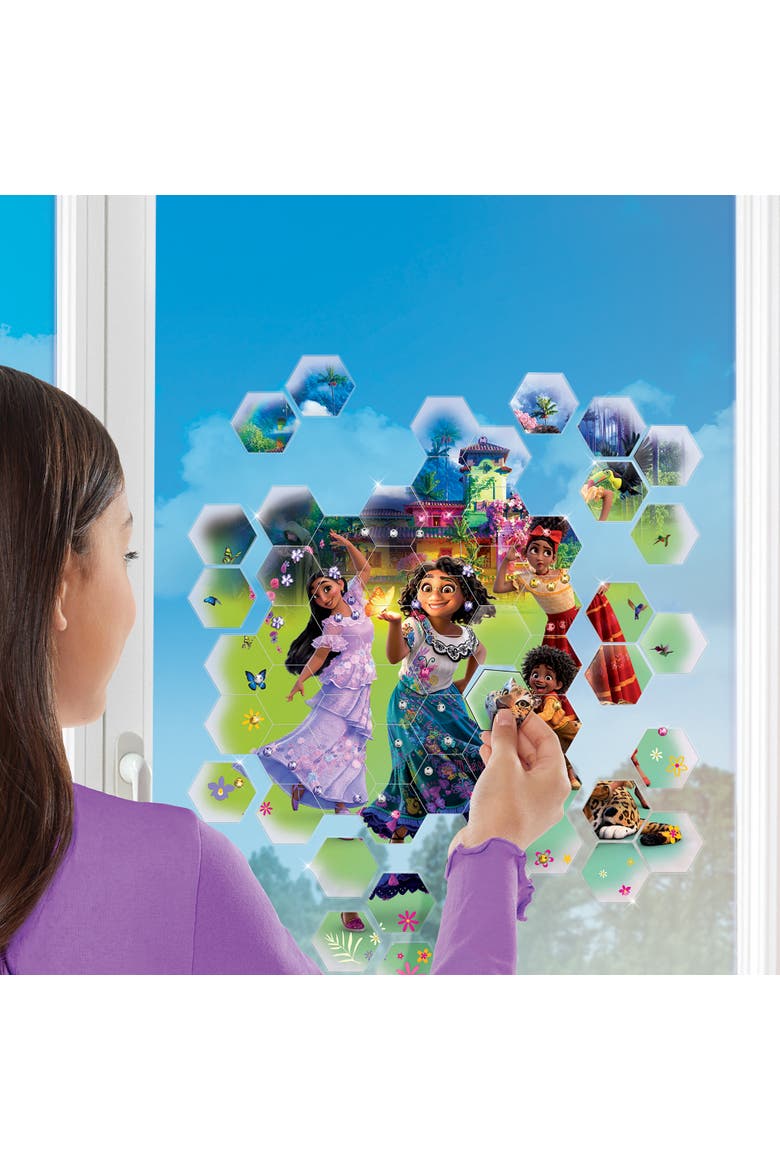 Encanto 66 Piece Window Art Mosaic, Alternate, color, Multicolored