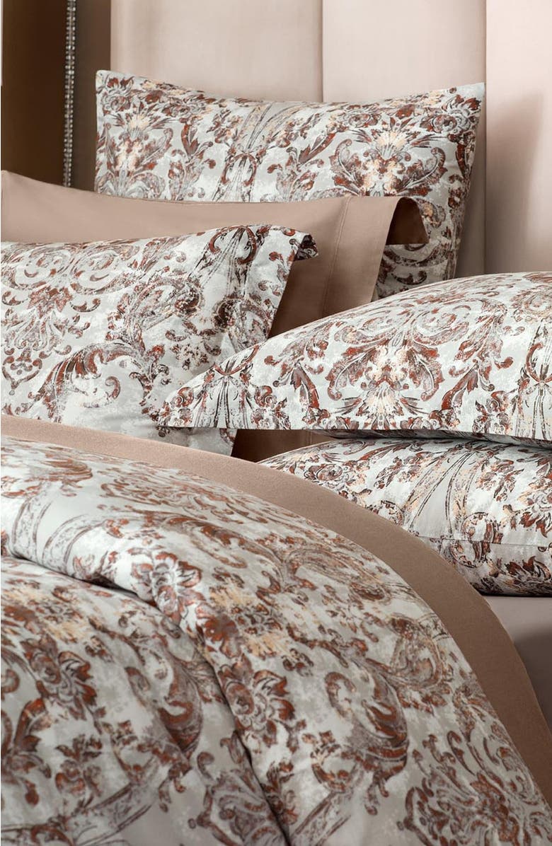 Togas Shelton Duvet Cover, Alternate, color, Brown