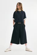 H&M Pleat-Detail Culottes