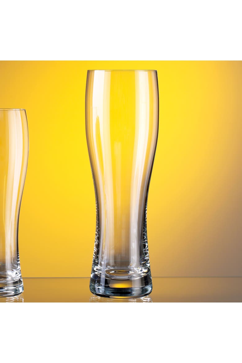 Purismo Beer Wheat beer goblet Set of 4, Alternate, color, clear
