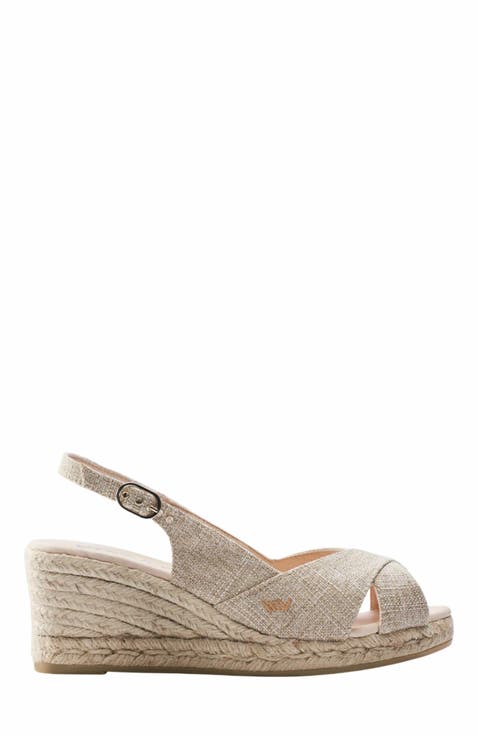 Llansa Canvas Espadrille Sandal Wedges