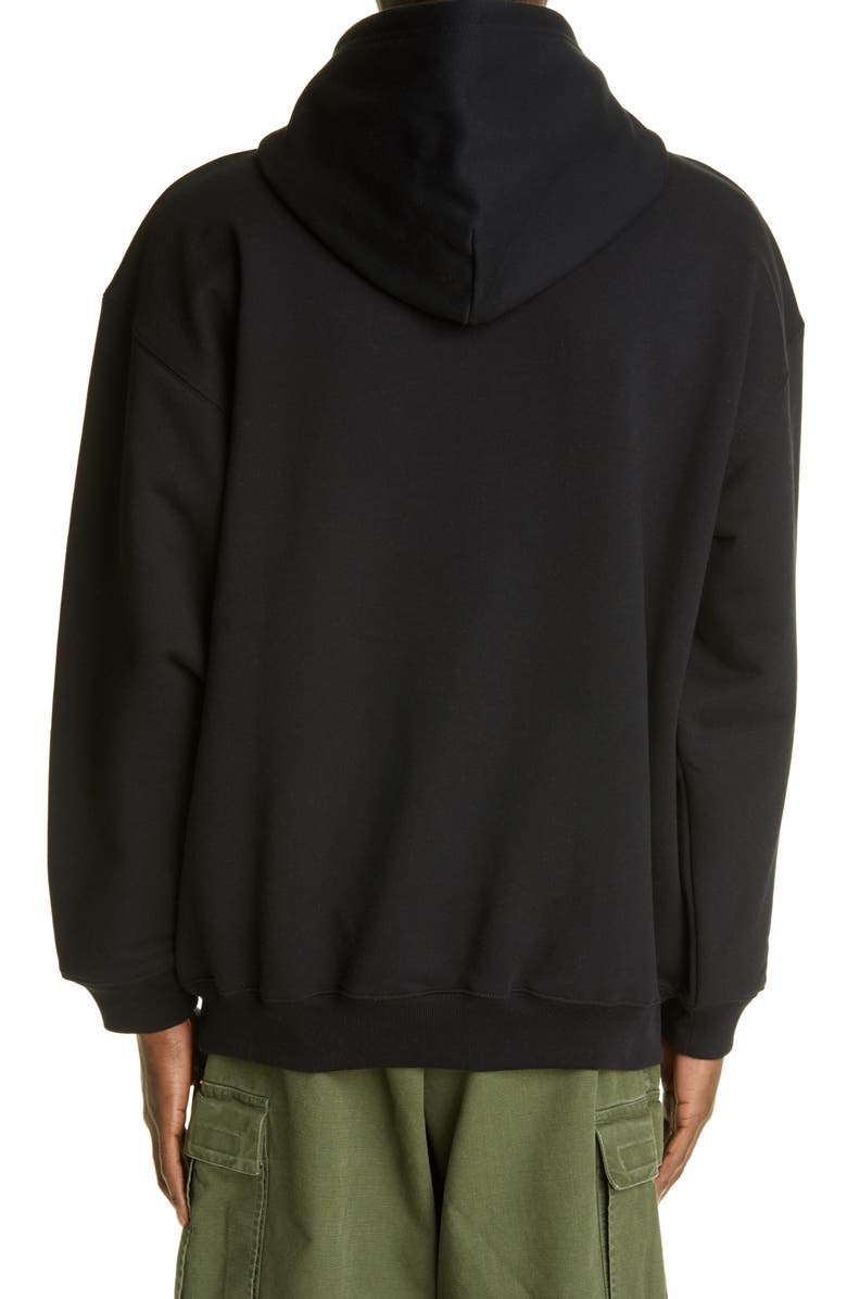 Balenciaga Copyright Logo Oversize Men's Hoodie, Alternate, color, 