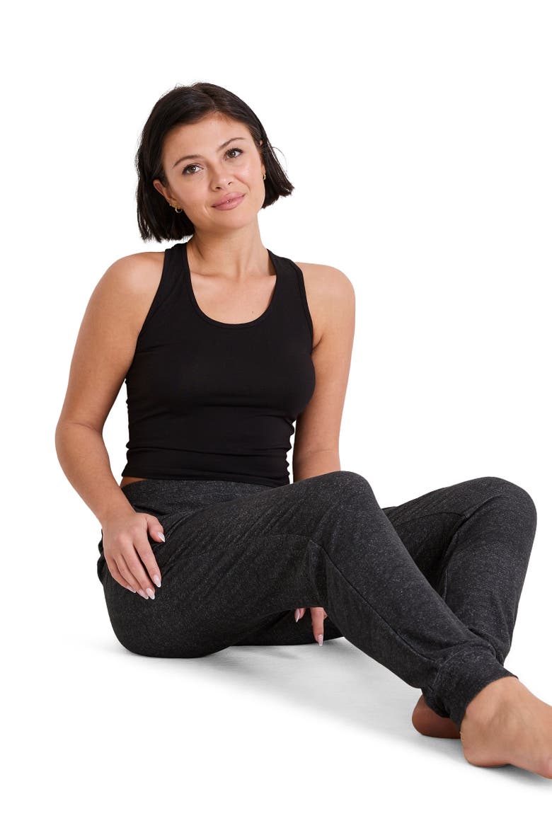 Women's Soft Cool Jogger, Alternate, color, Black Heather