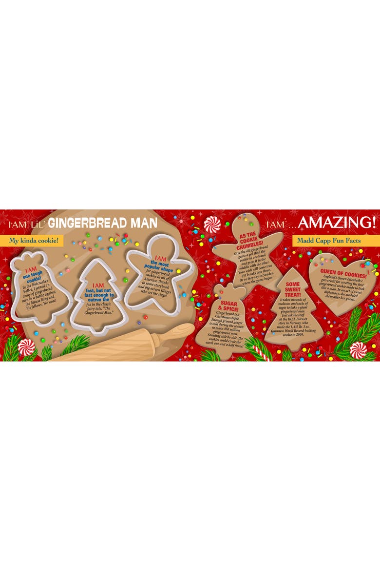 I Am Lil Gingerbread Man 100 Piece Jigsaw Puzzle, Alternate, color, Multicolored