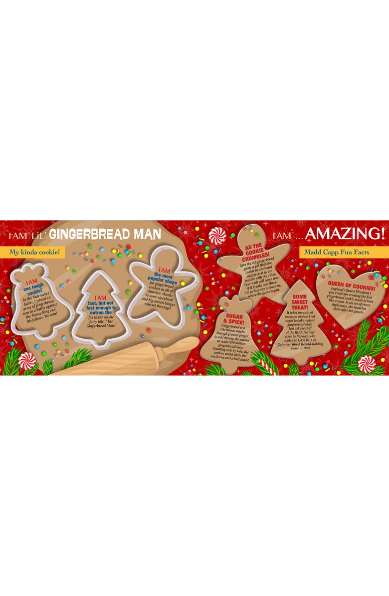 Madd Capp I Am Lil Gingerbread Man 100 Piece Jigsaw Puzzle, Alternate, color, Multicolored