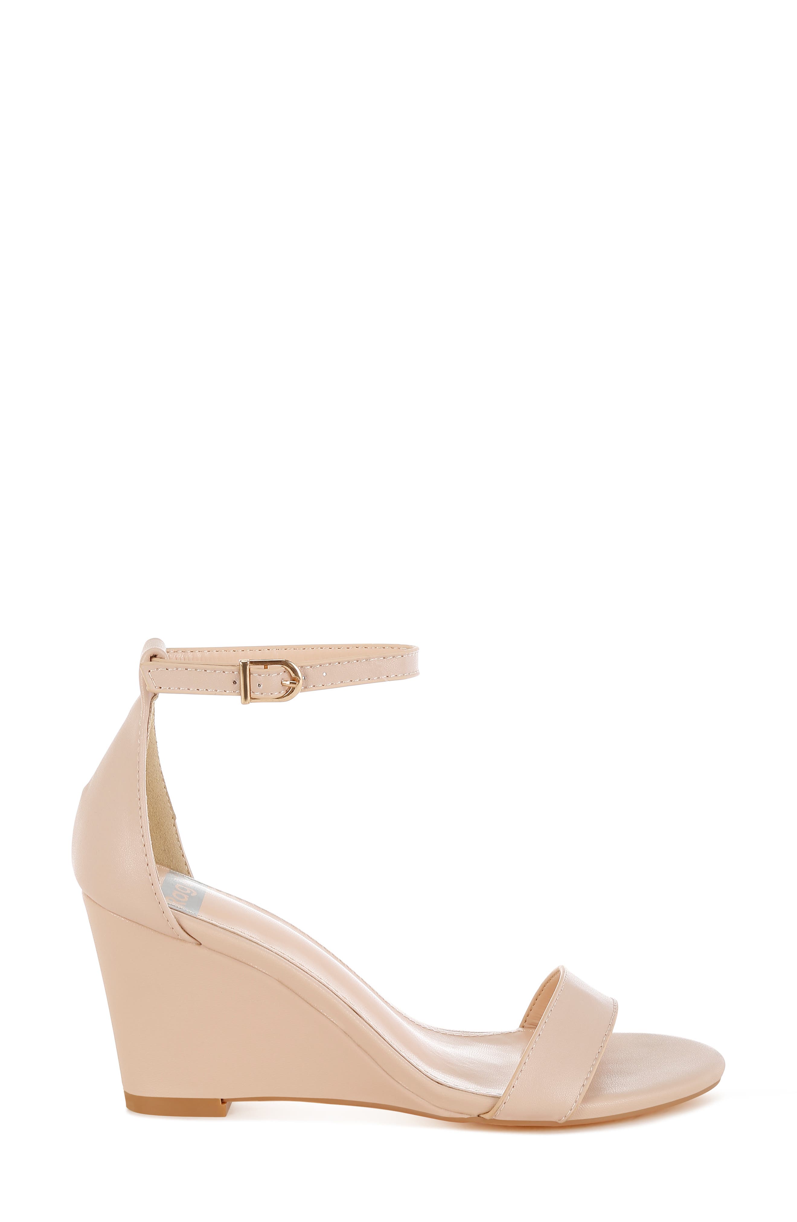 Pobora Wedge Sandal, Alternate, color, BEIGE