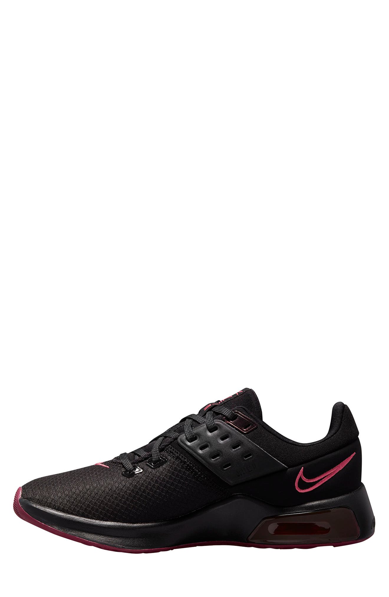 Air Max Bella TR 4 Training Sneaker, Alternate, color, BLACK/ARCHAEO PINK-DK BEETROOT
