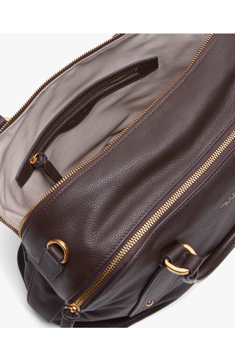 rag & bone Gramercy Medium Satchel Bag, Alternate, color, Chocolate