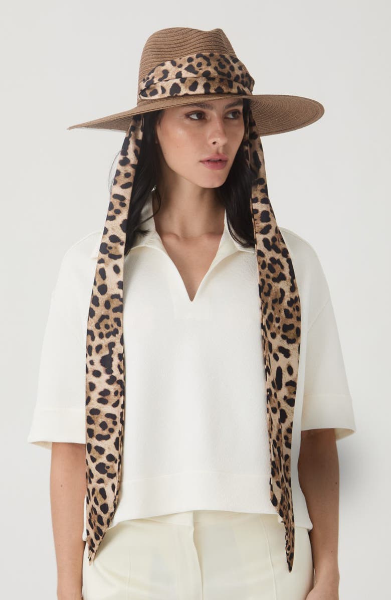 Eugenia Kim Cassidy Packable Straw Fedora, Alternate, color, 