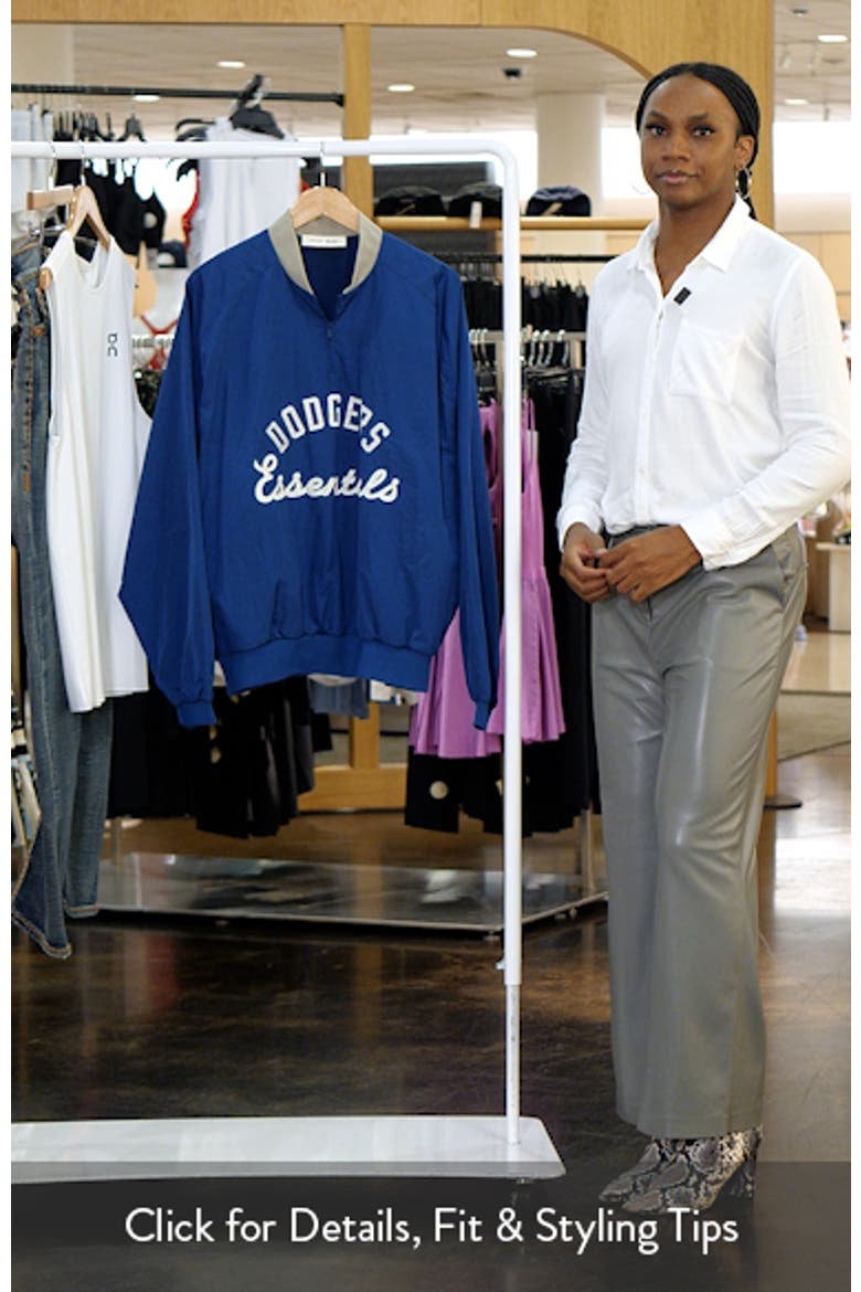 Dodgers Half Zip Pullover video