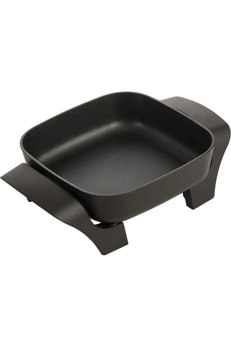 Electric Skillet, Alternate, color, Black