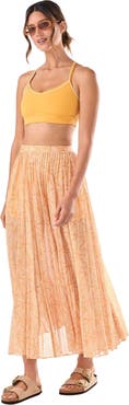 Tavi Pleated Active Coverup Skirt