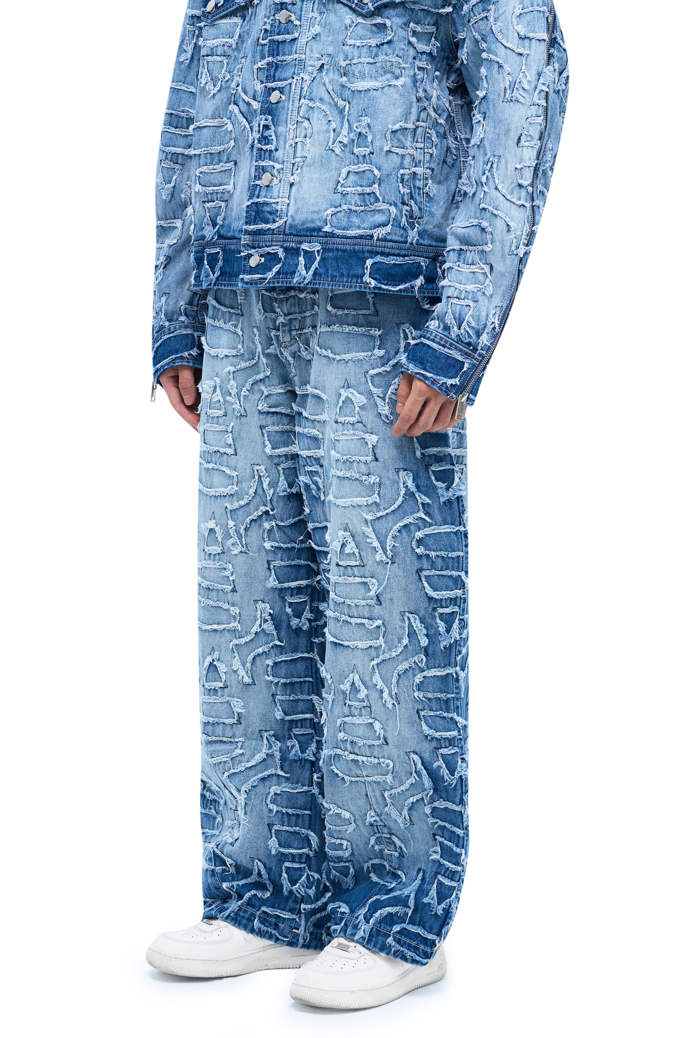 Alida Burnout Jeans - image 2
