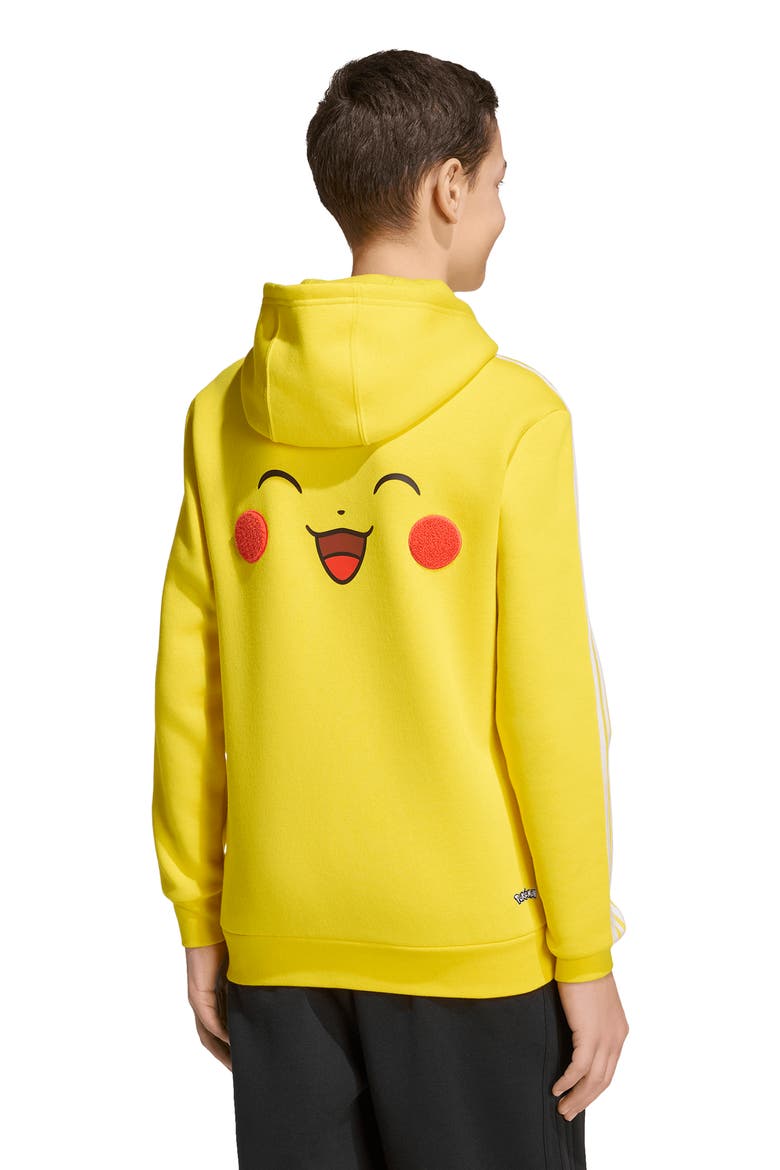 x Pokémon Kids' Pullover Hoodie, Alternate, color, YELLOW